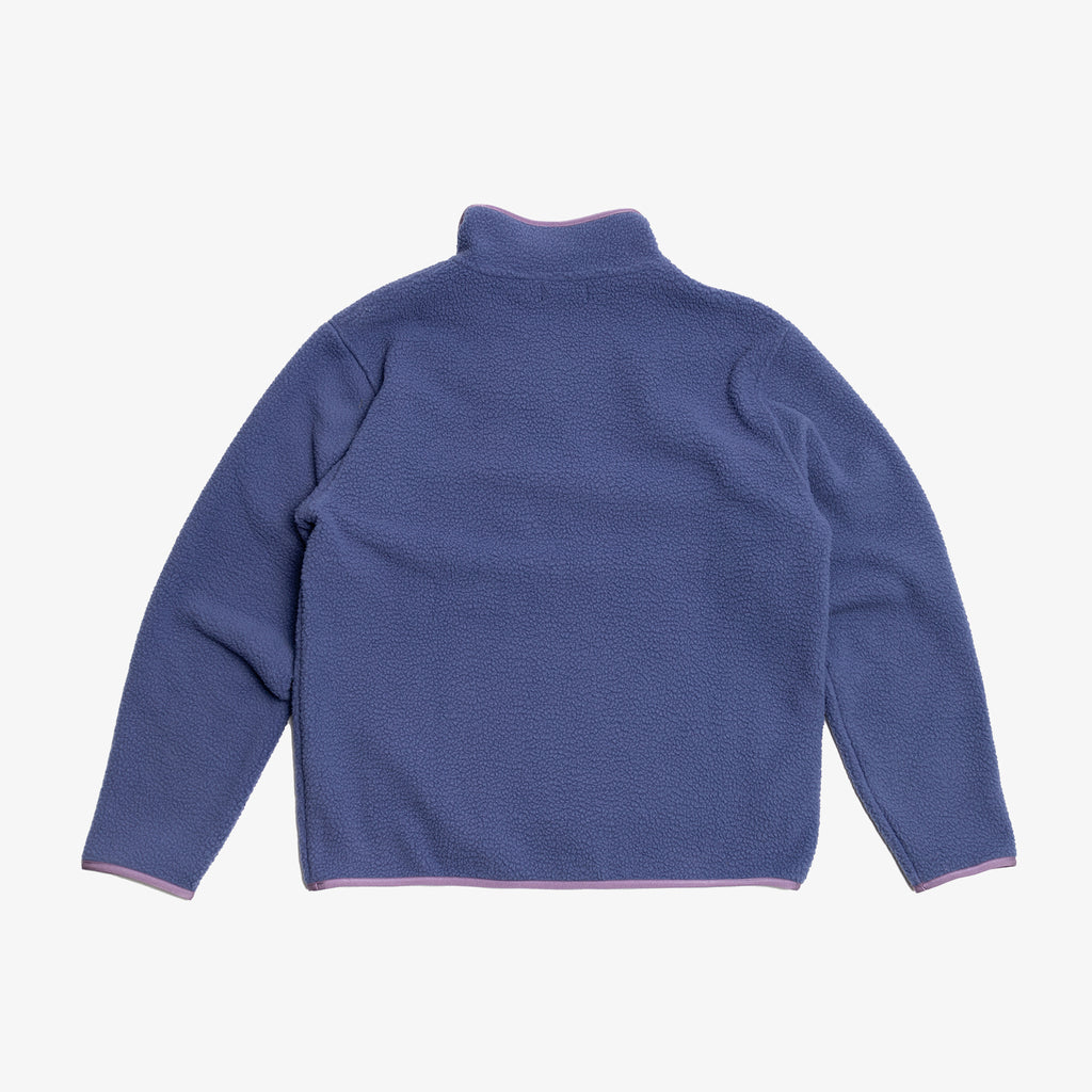 RBW Sherpa Fleece Half-Zip Blue