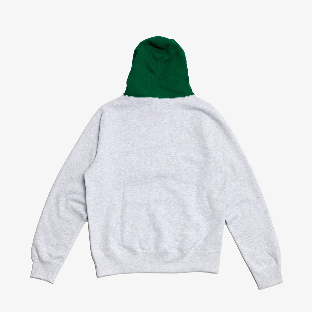 RBW Contrast Snap Hoodie Ash