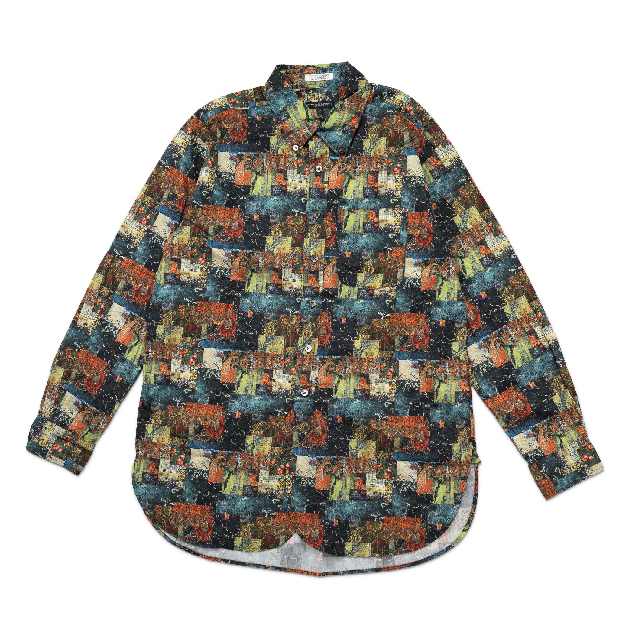 19 Century BD Recycled Shirt 22F1A001 Multi Color Patchwork