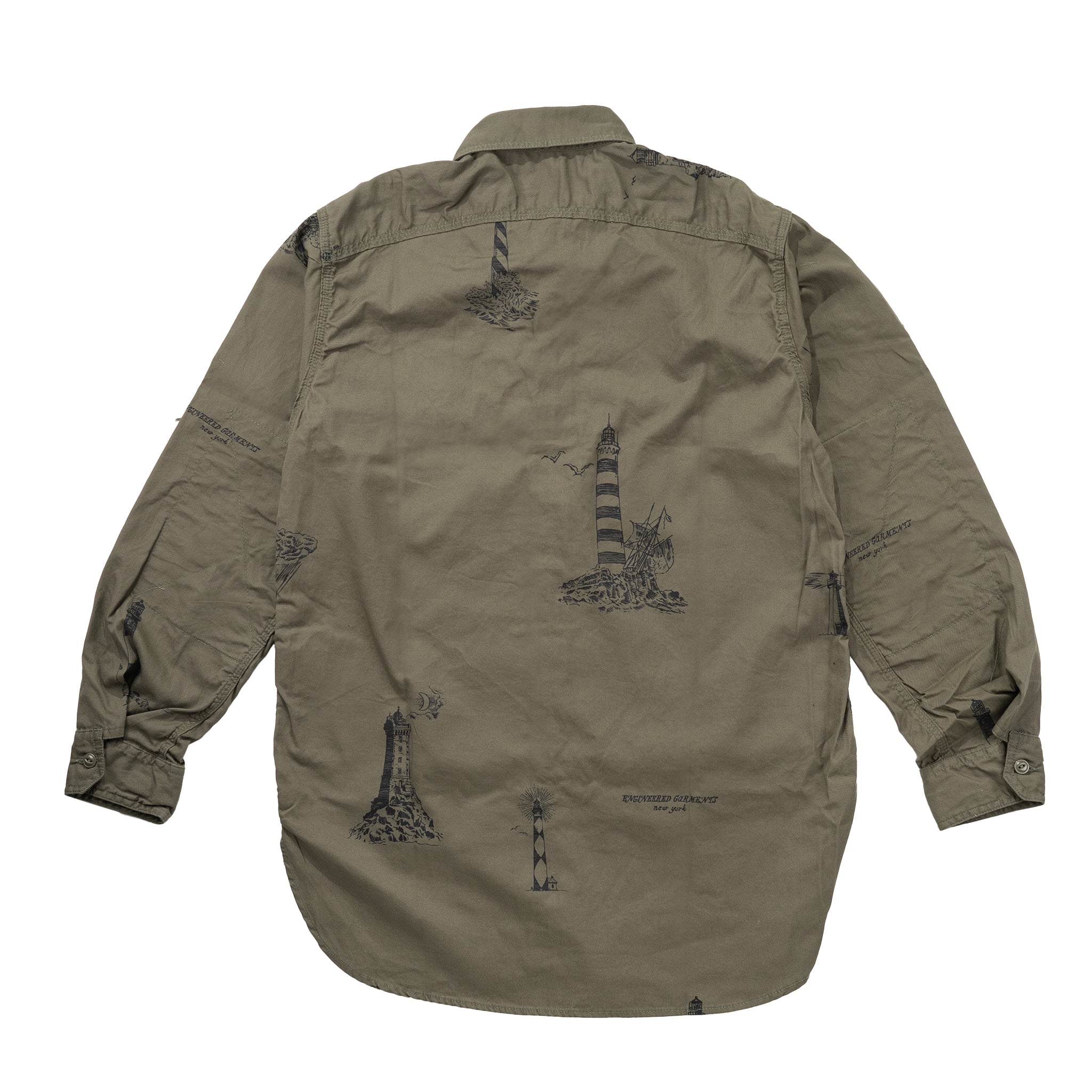 Work Shirt 22F1A007 LH Printed Sanded Twill