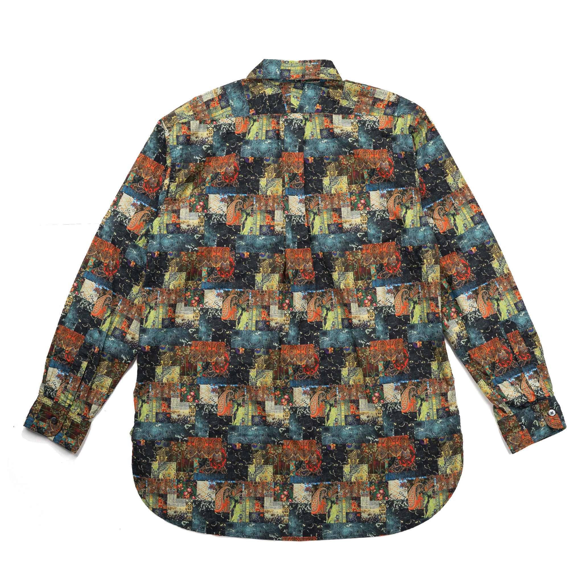 19 Century BD Shirt 22F1A001 Multi Color Patchwork