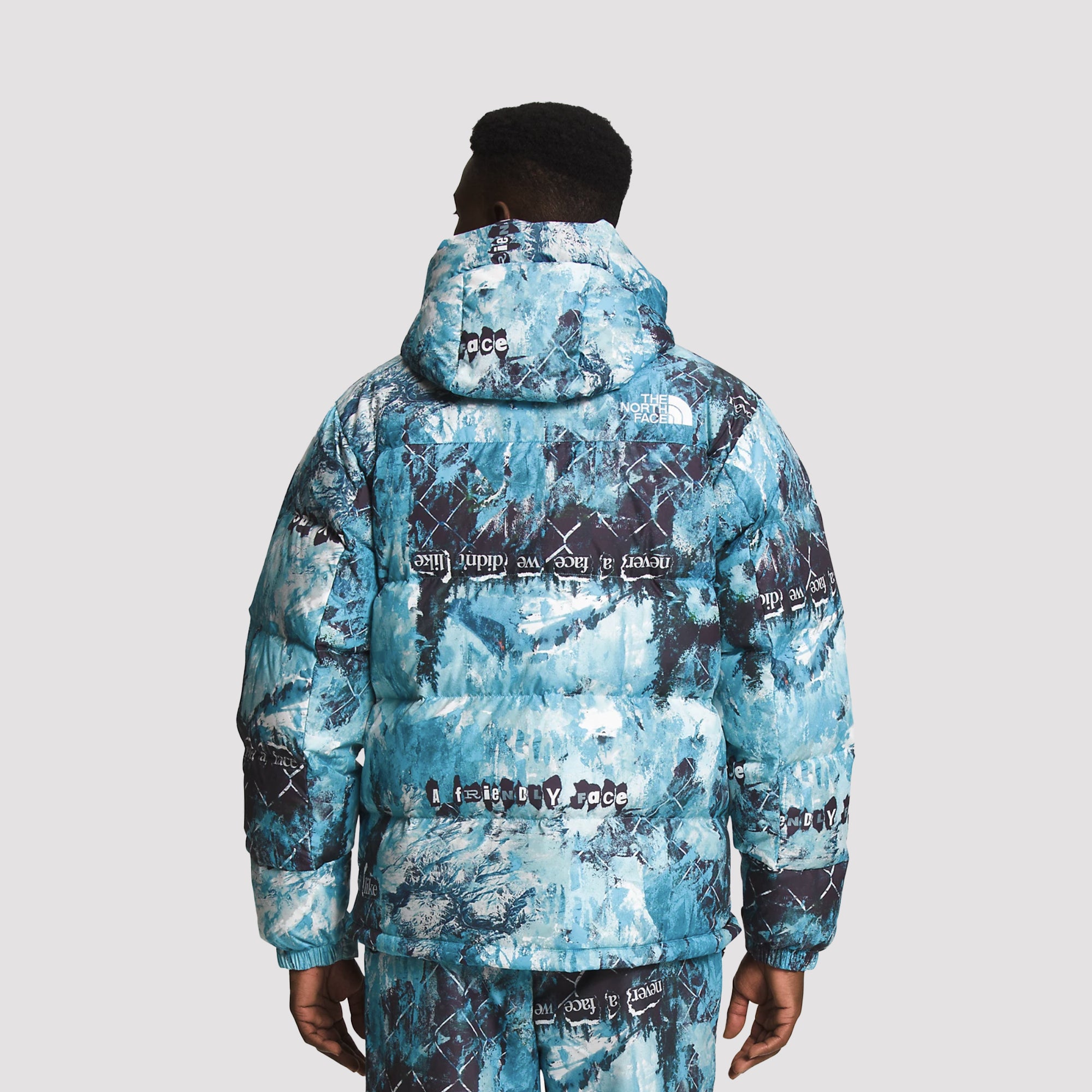 TNF Printed Himalayan Parka NF0A5J1J Norse Blue