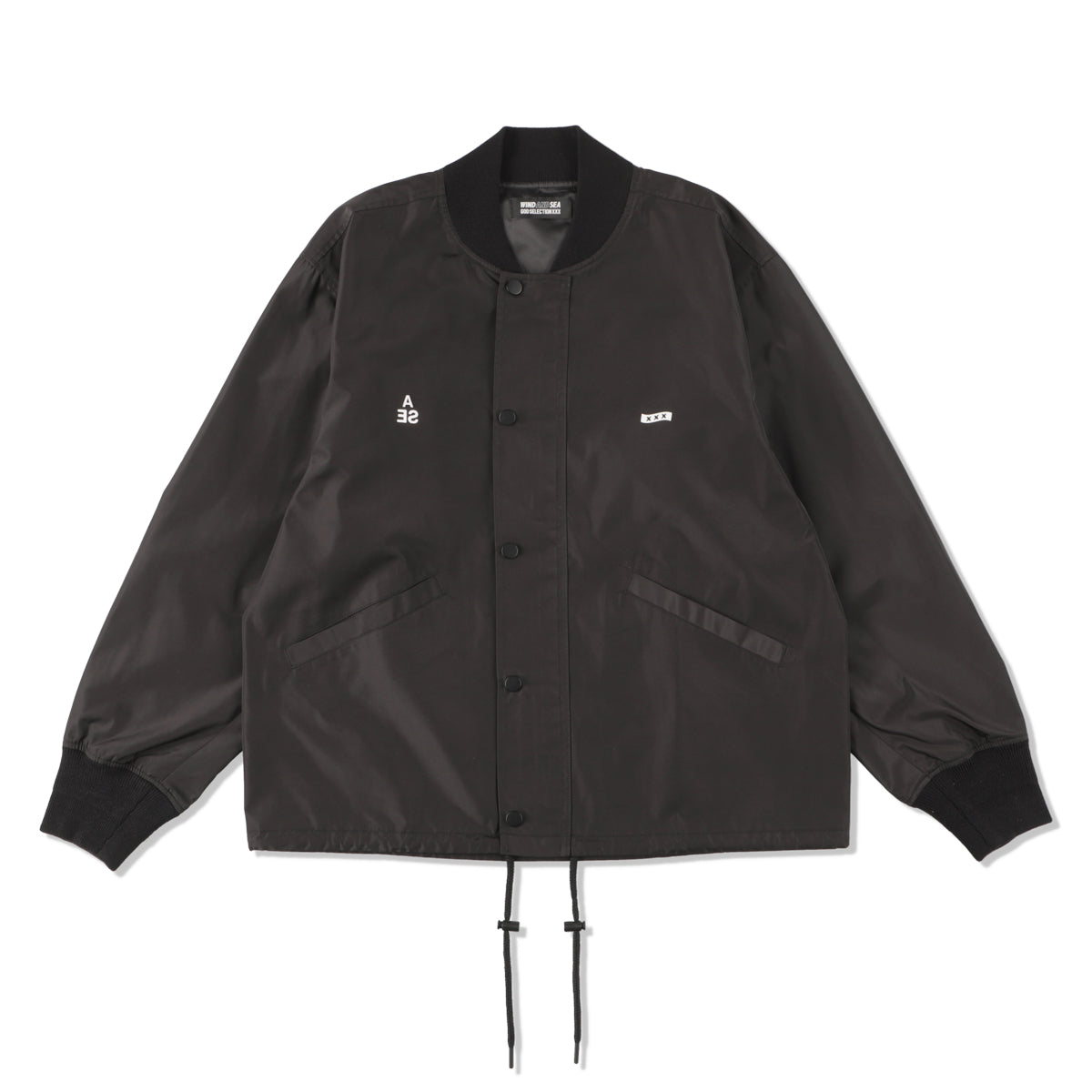 x God Selection Coach Jacket WDS-C-GOD-23-Q3-01 Black