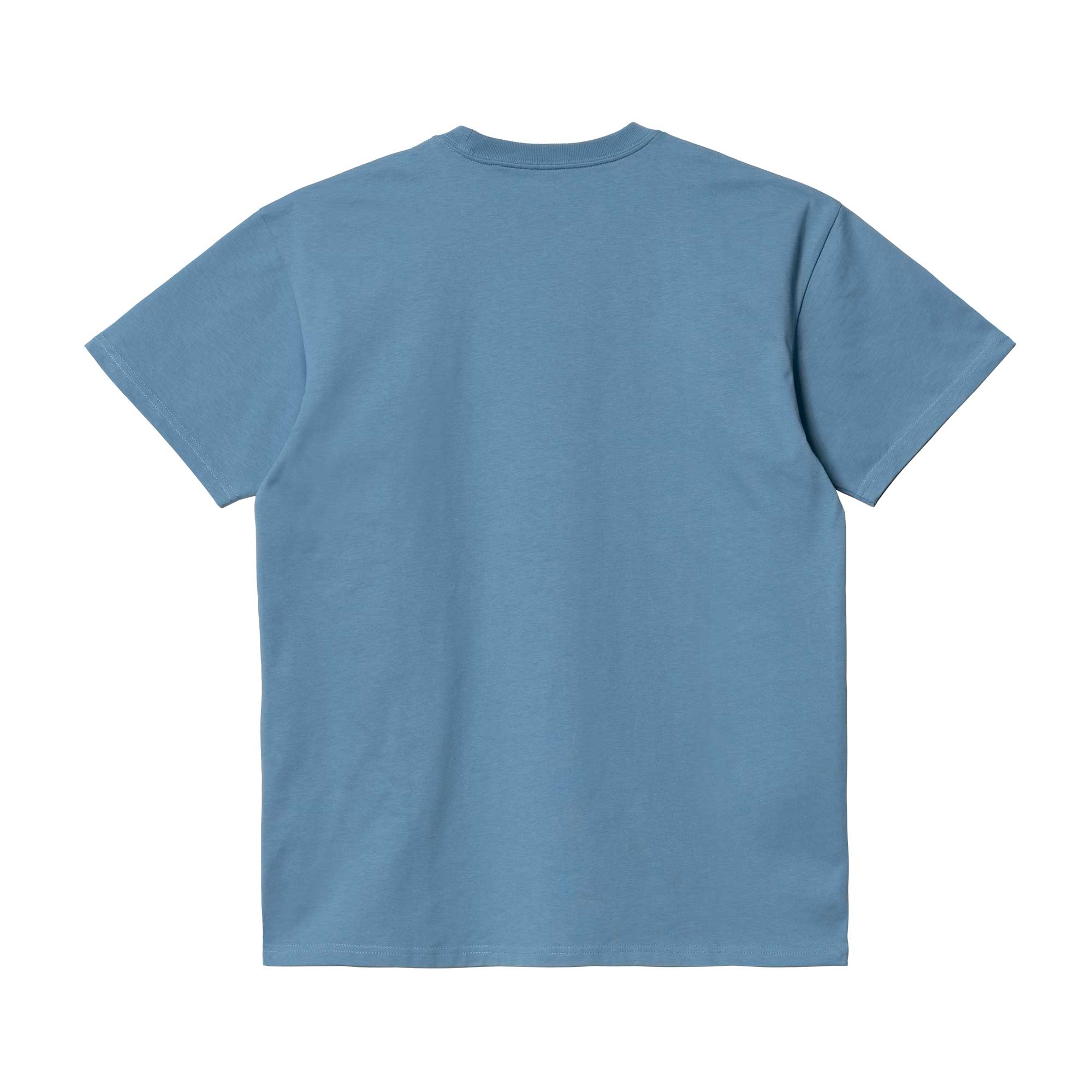 S/S Chase Tee I026391 Icy Water/Gold