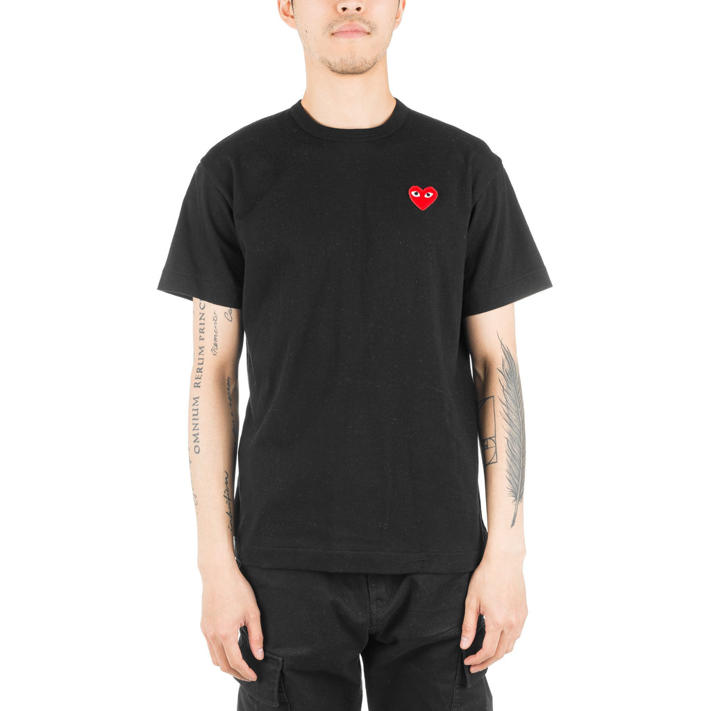 HEART LOGO AZ-T108-051-1 Tee Black