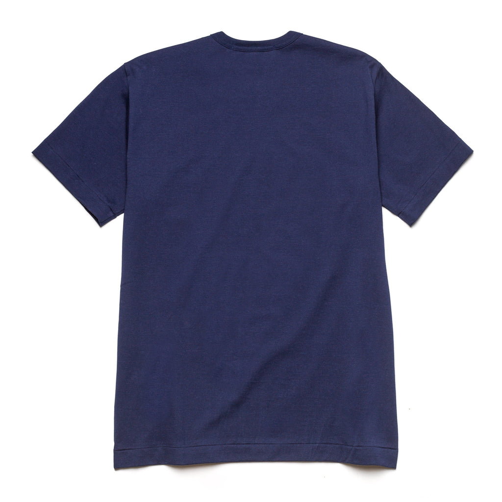HEART PLAY TEXT AZ-T176-051 Tee Navy