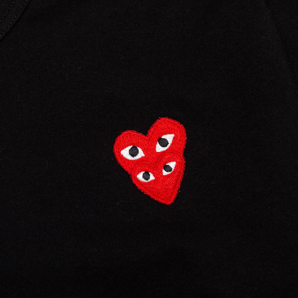 Stacked Heart Logo S/S Tee AZ-T288-051-1 Black