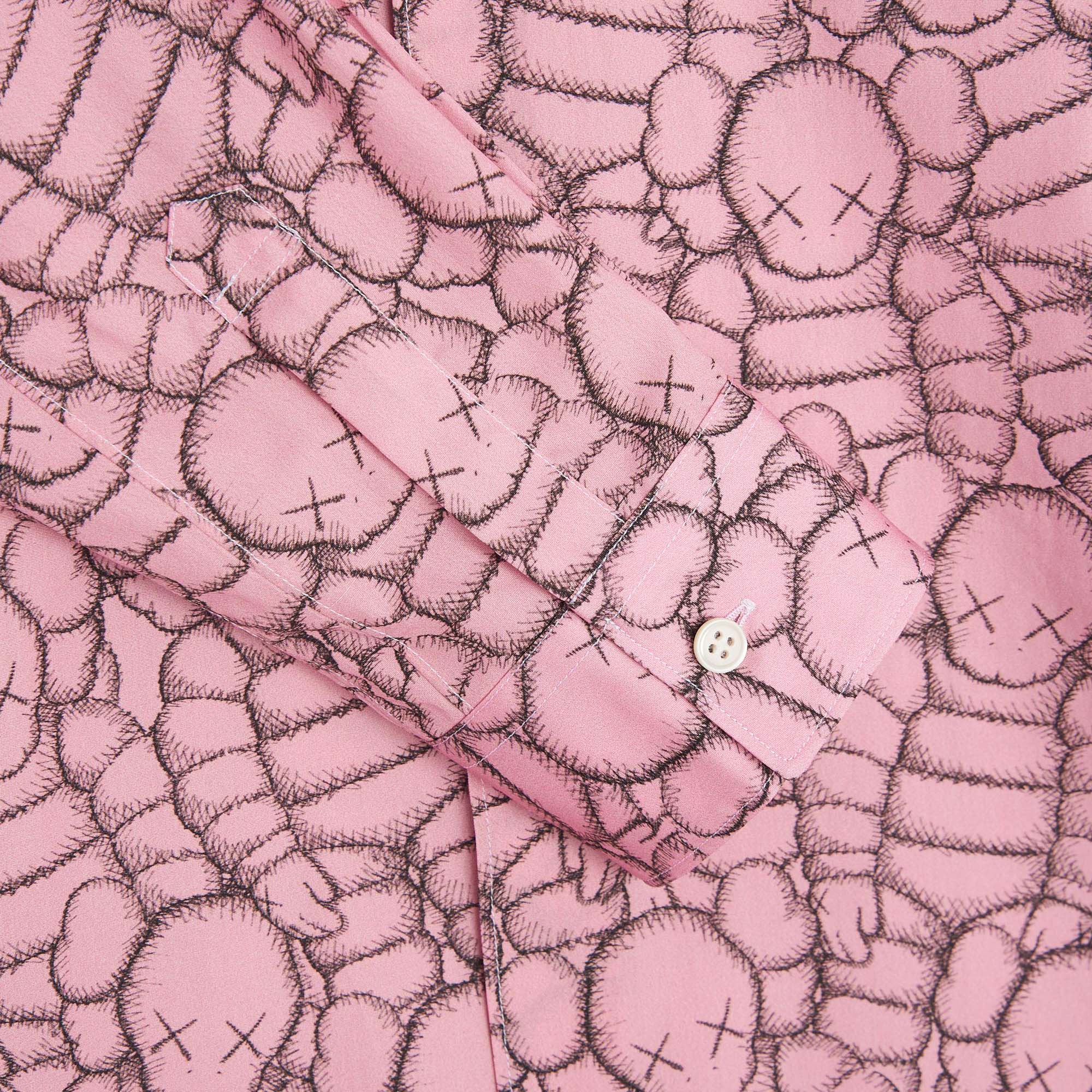 CDG x KAWS FH-B023 Chum Shirt Pink CDG x KAWS FH-B023 Chum Shirt Pink
