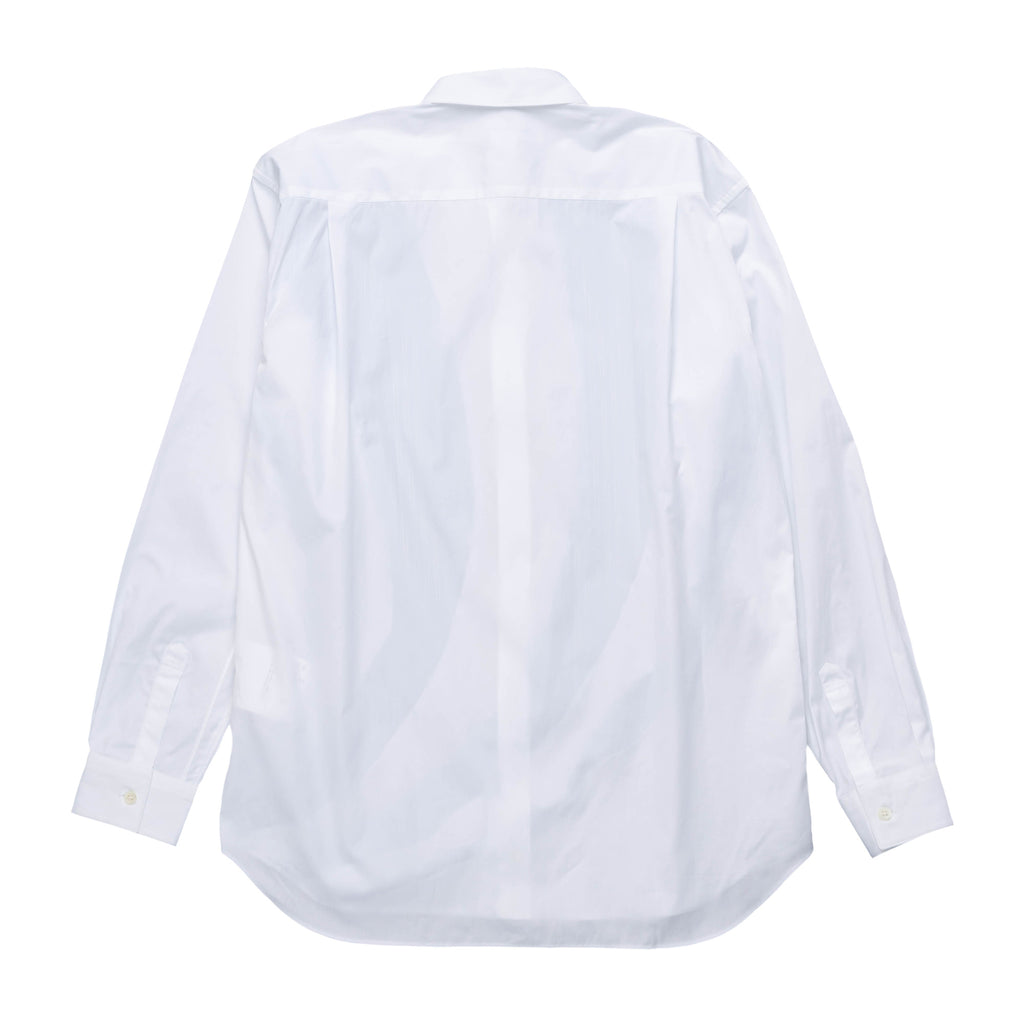CDG SHIRT Patchwork Swirl Stripe Shirt FK-B008-S23-1 White