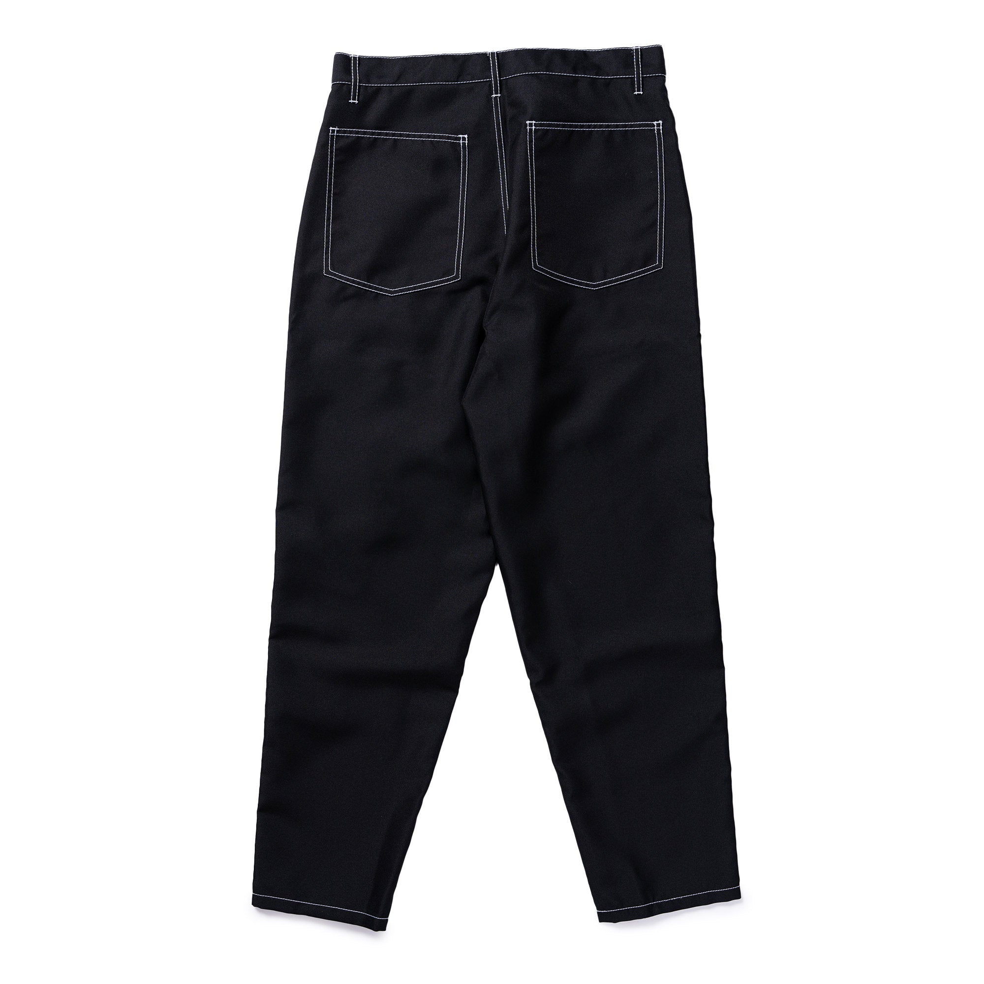 CDG Shirt Gabardine Trouser FI-P010-S22 Black