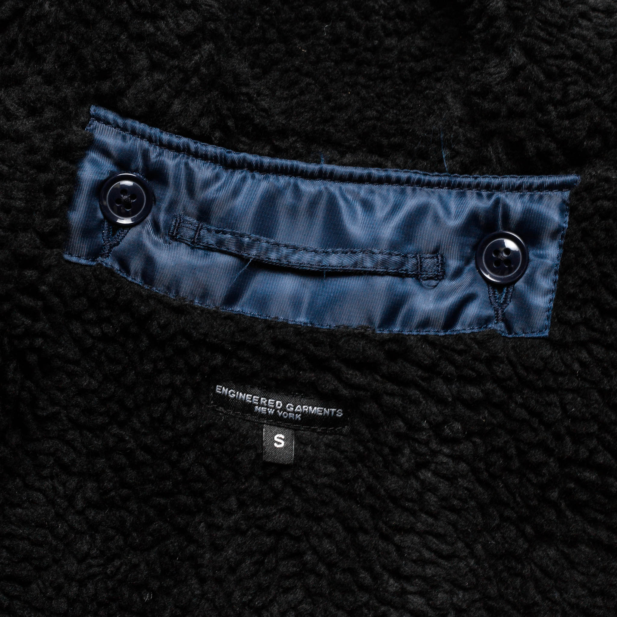 Liner Jacket Polyester Pilot Twill 21F1D043 Navy