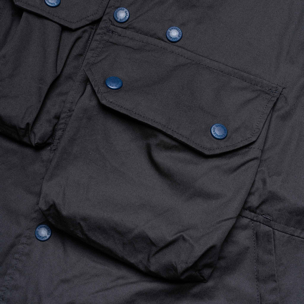 Cover Vest 21S1C003 Navy Highcount Twill