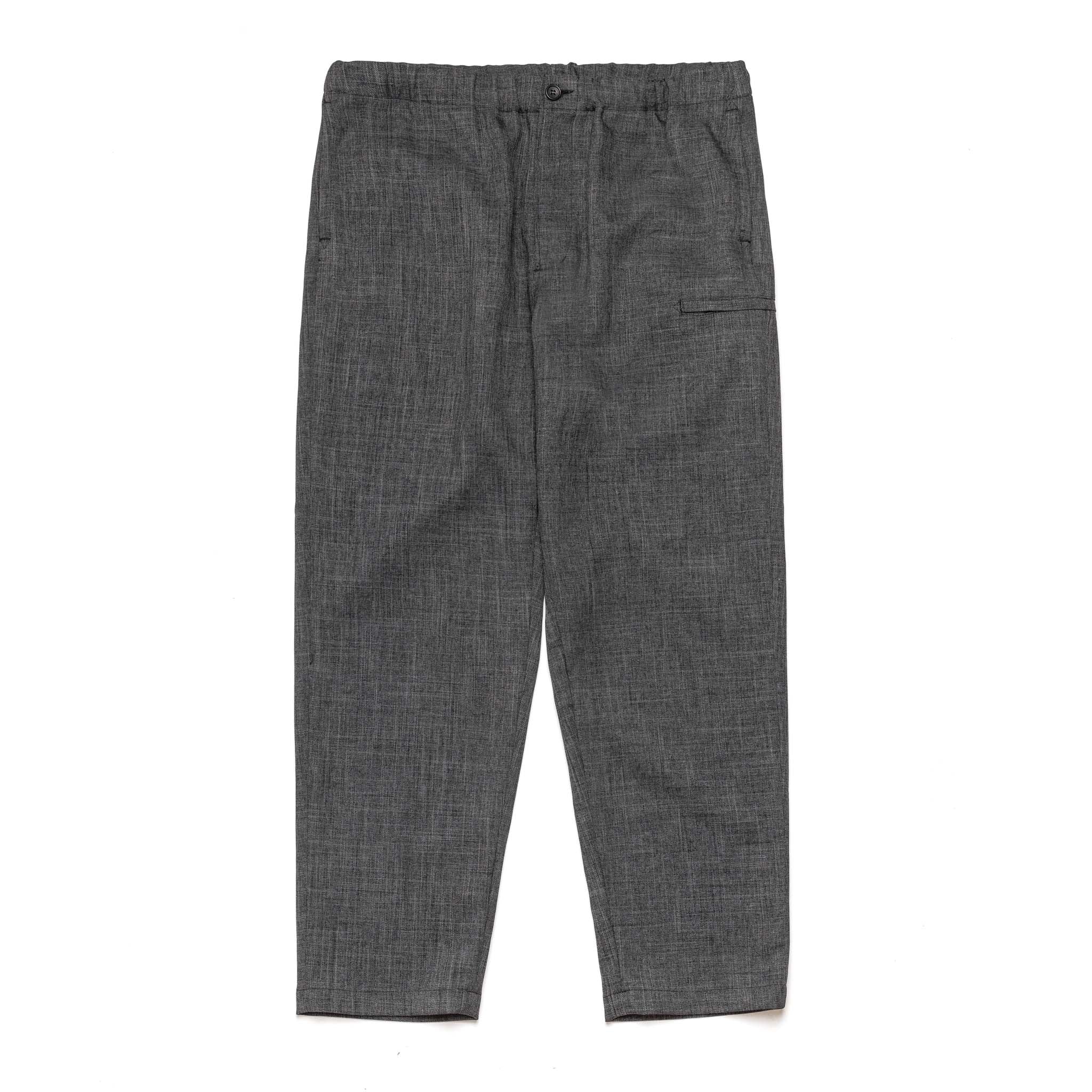 Drawstring Pant 21S1F021-ZT133 Polyester Sharkskin Charcoal – Capsule