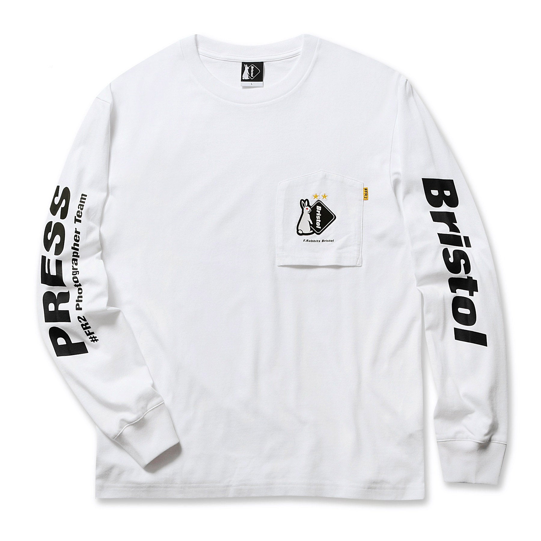 x FCRB L/S Tee FRC1111 White