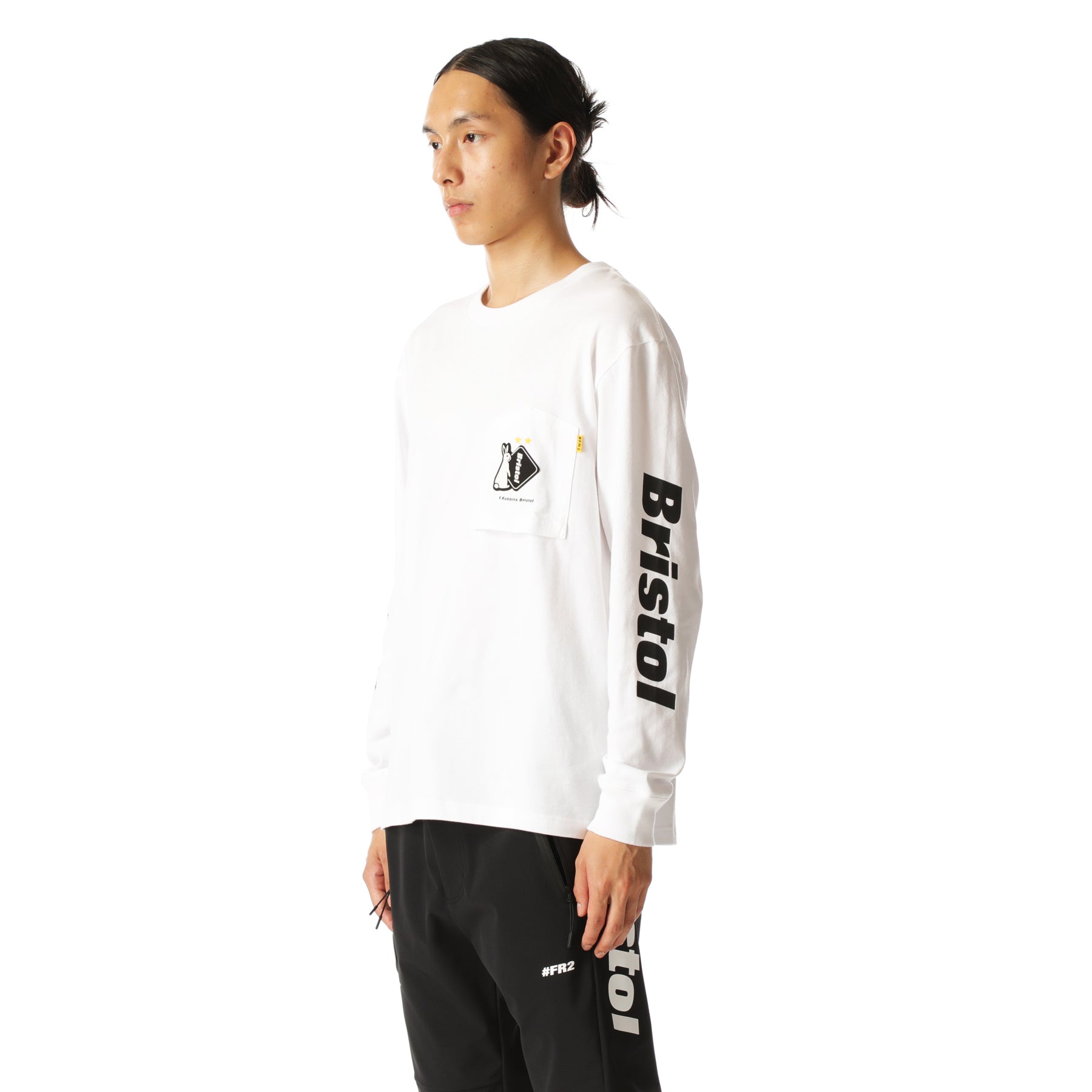x FCRB L/S Tee FRC1111 White