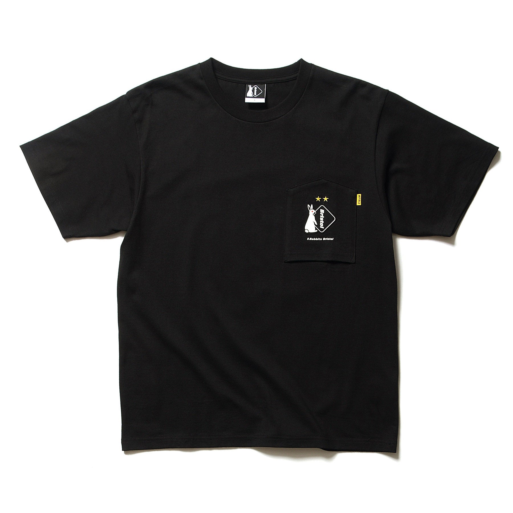 x FCRB Pocket Tee FRC1110 Black