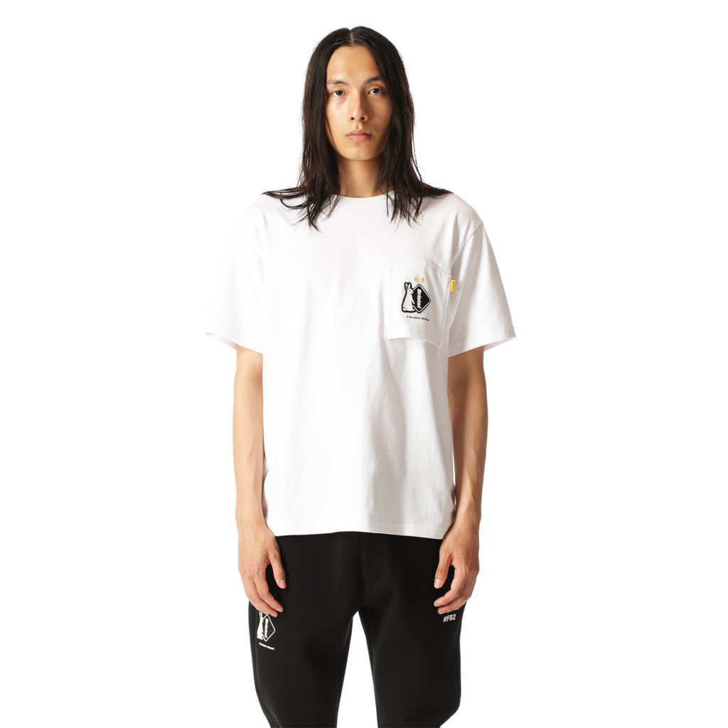 x FCRB Pocket Tee FRC1110 White