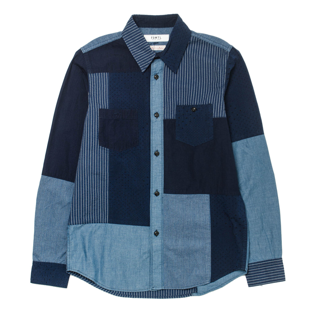 Boro Patchwork Shirt SH15R