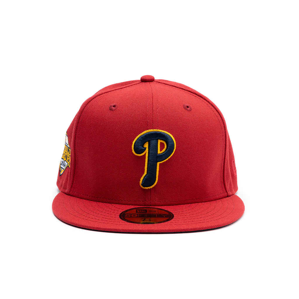 Phillies 2008 WS Navy Logo Pinot Red