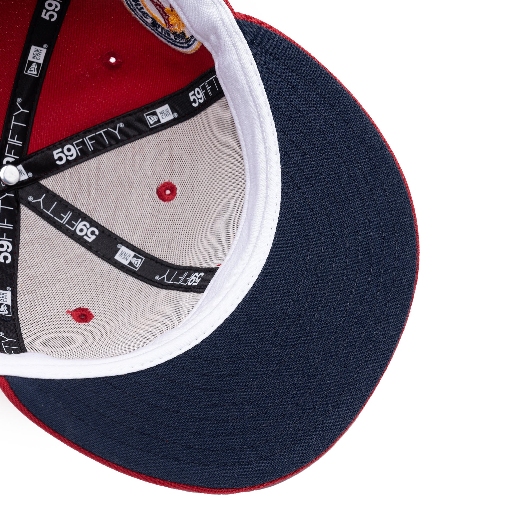 Blue Jays 40th Anniv. Navy Logo Pinot Red