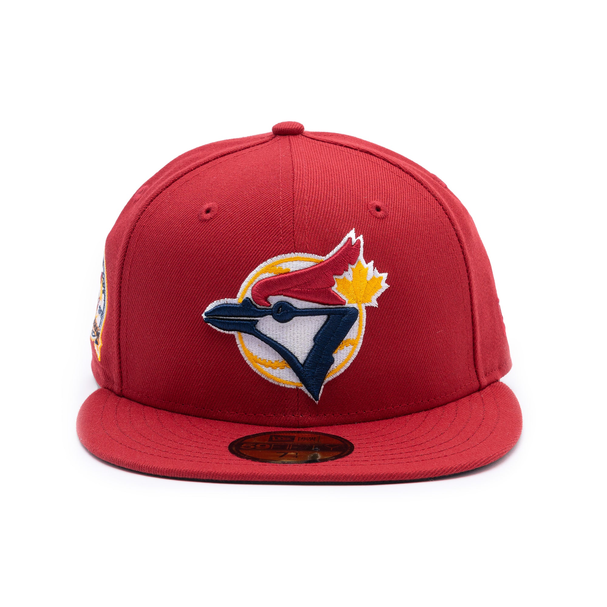 Blue Jays 40th Anniv. Navy Logo Pinot Red