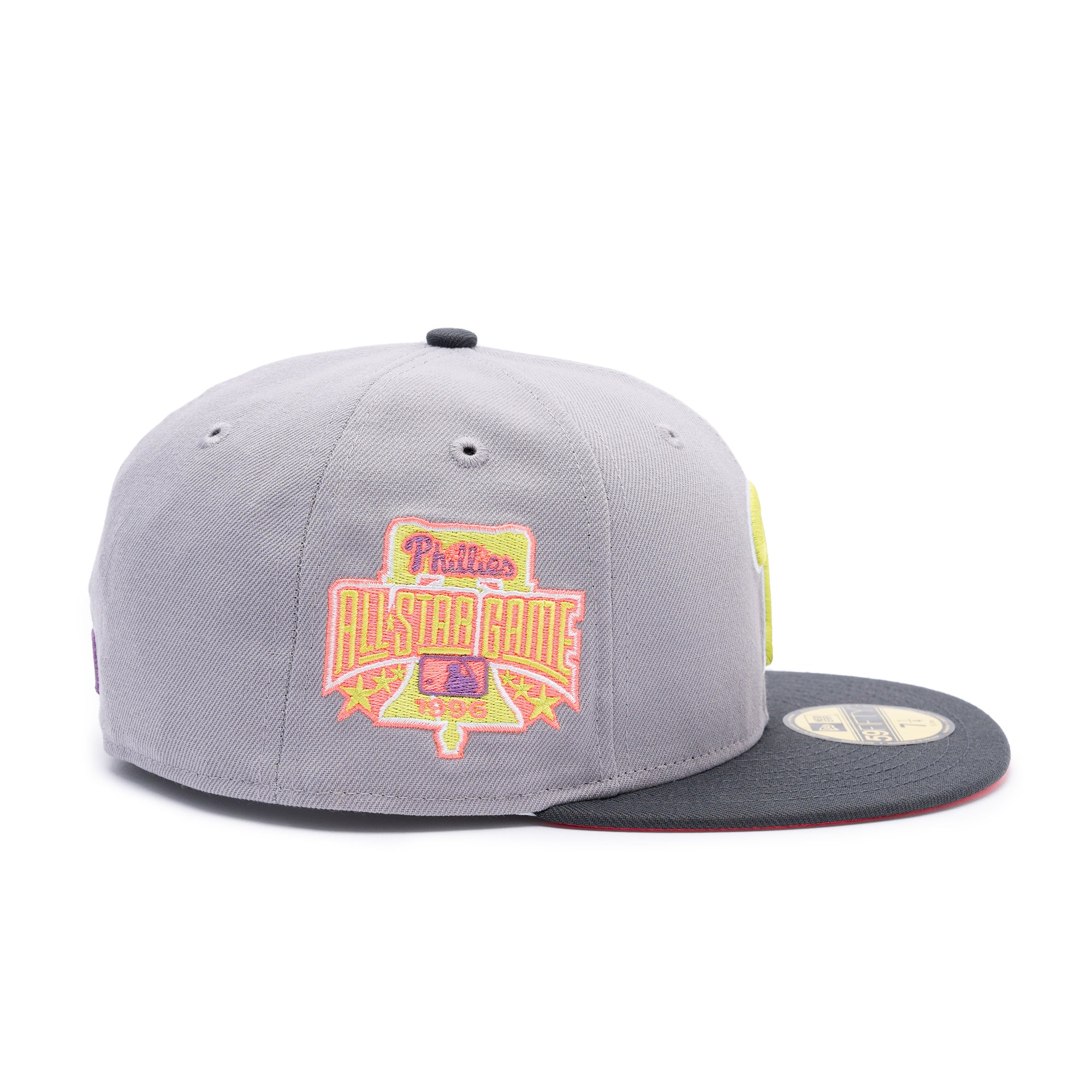 Phillies ASG Patch Neon Logo Grey
