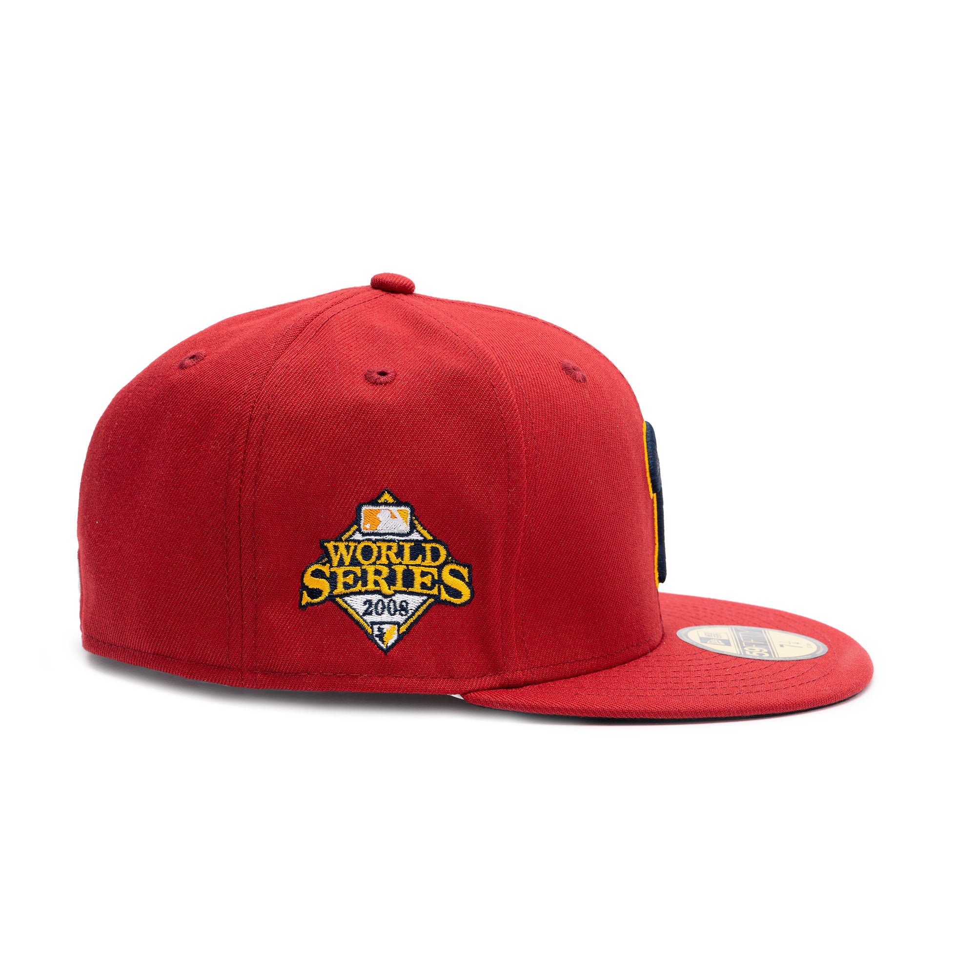 Phillies 2008 WS Navy Logo Pinot Red
