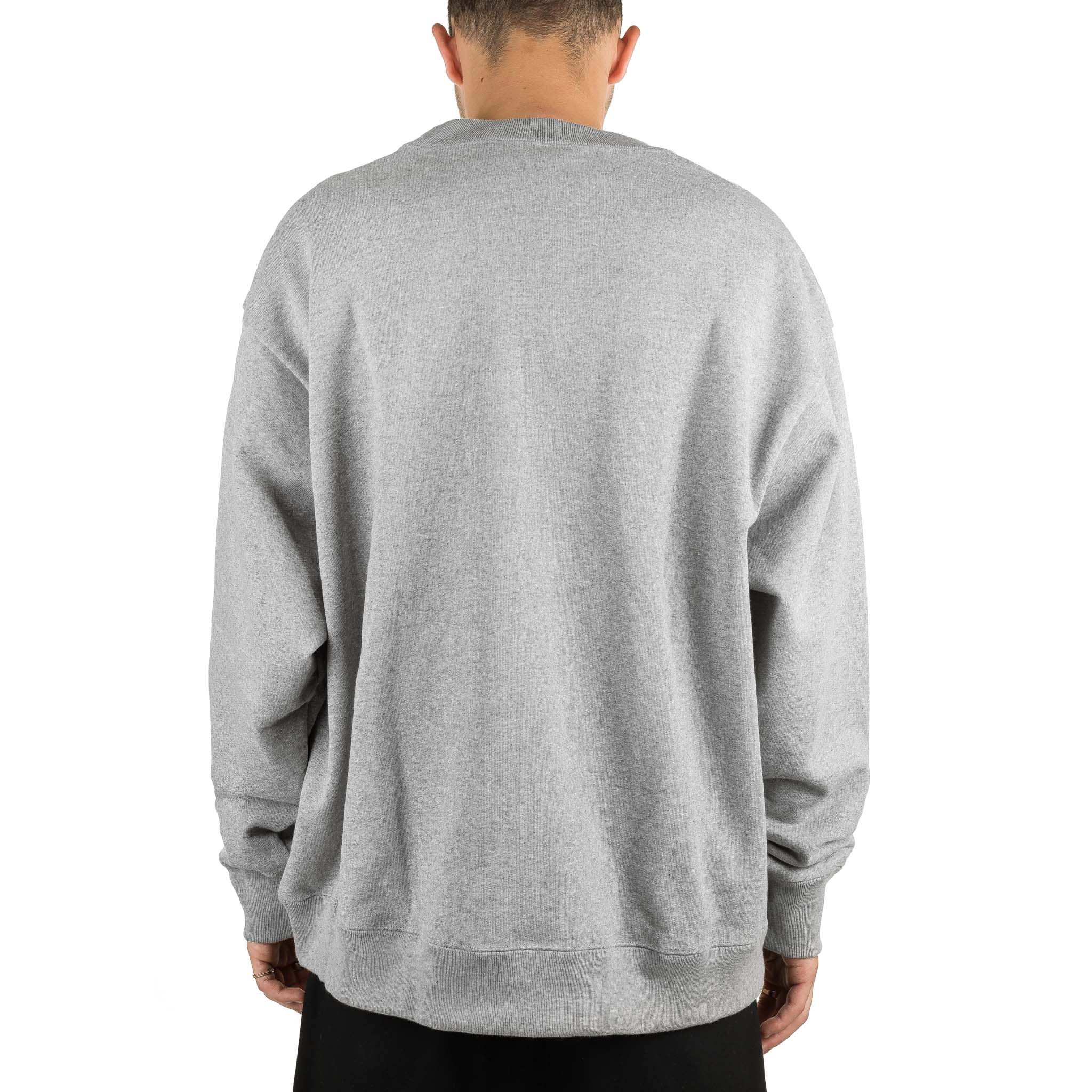Digawel Sweatshirt Rubber Print DWSOB133 Gray