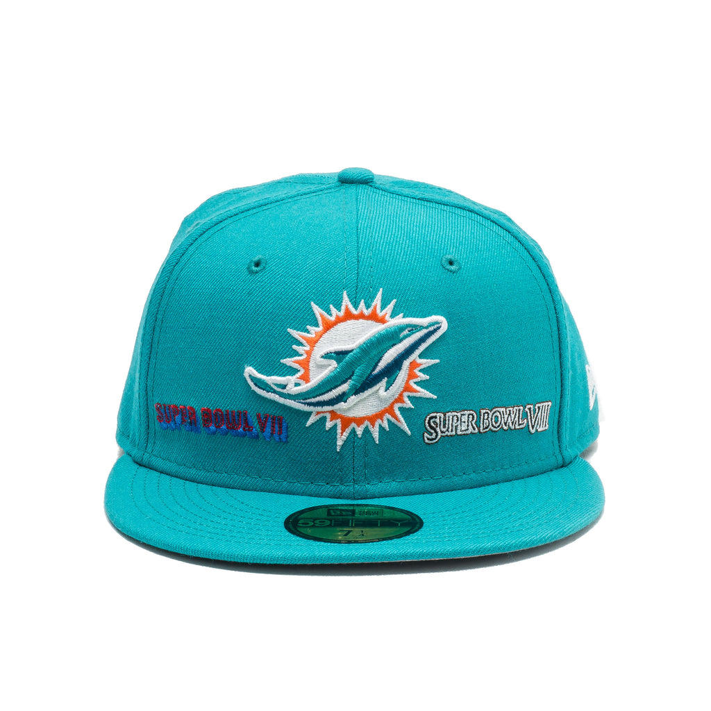Miami Dolphins World Champ Patch Teal