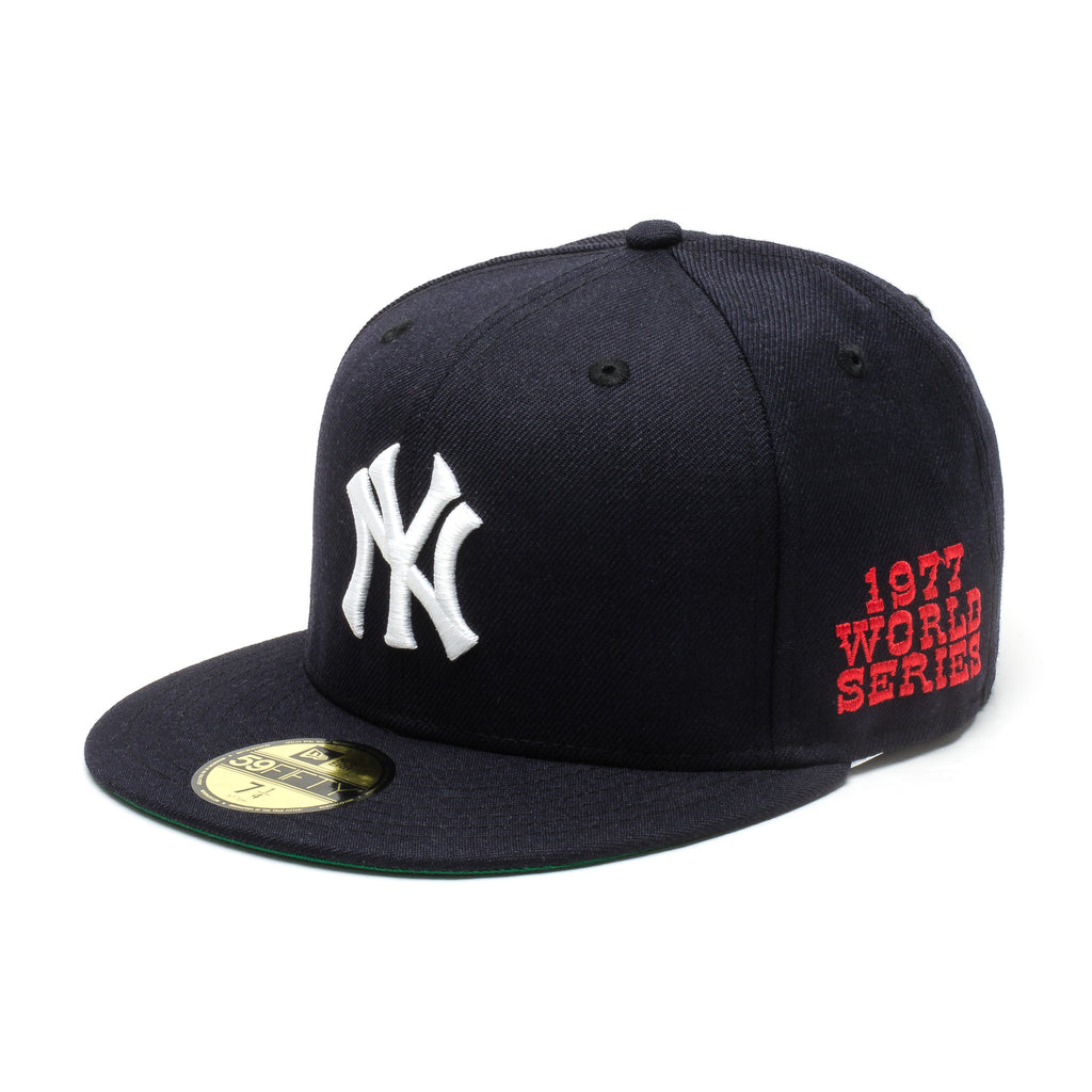 NY Yankees 77 WS Patch Navy
