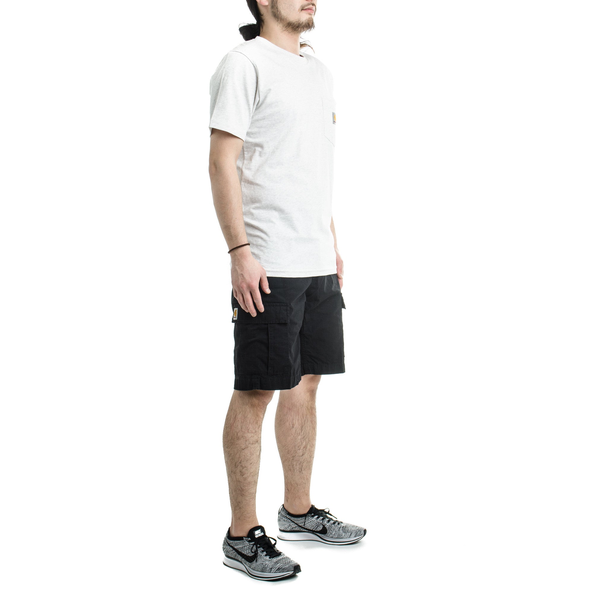 S/S Pocket Tee Ash Heather