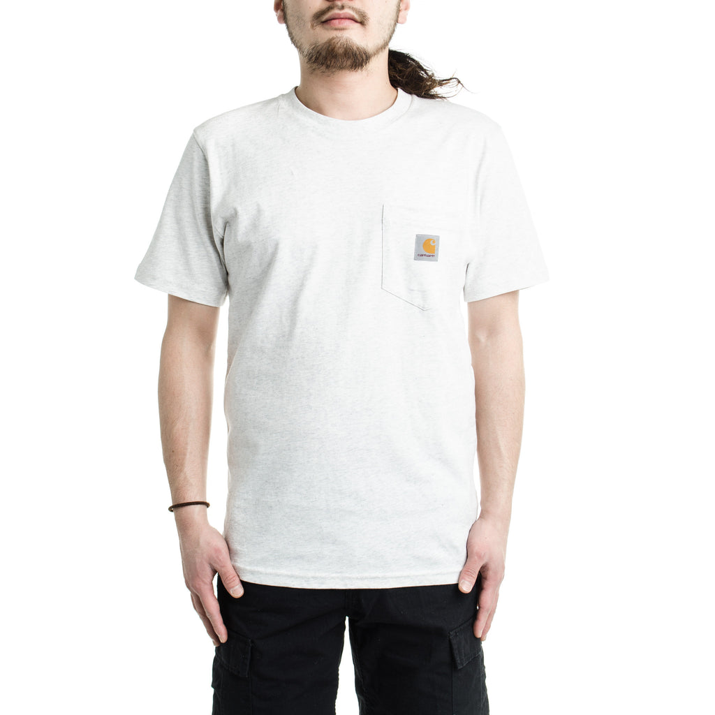 S/S Pocket Tee Ash Heather