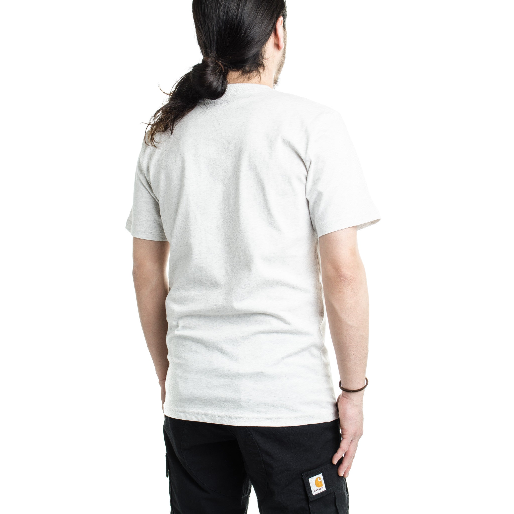 S/S Pocket Tee Ash Heather