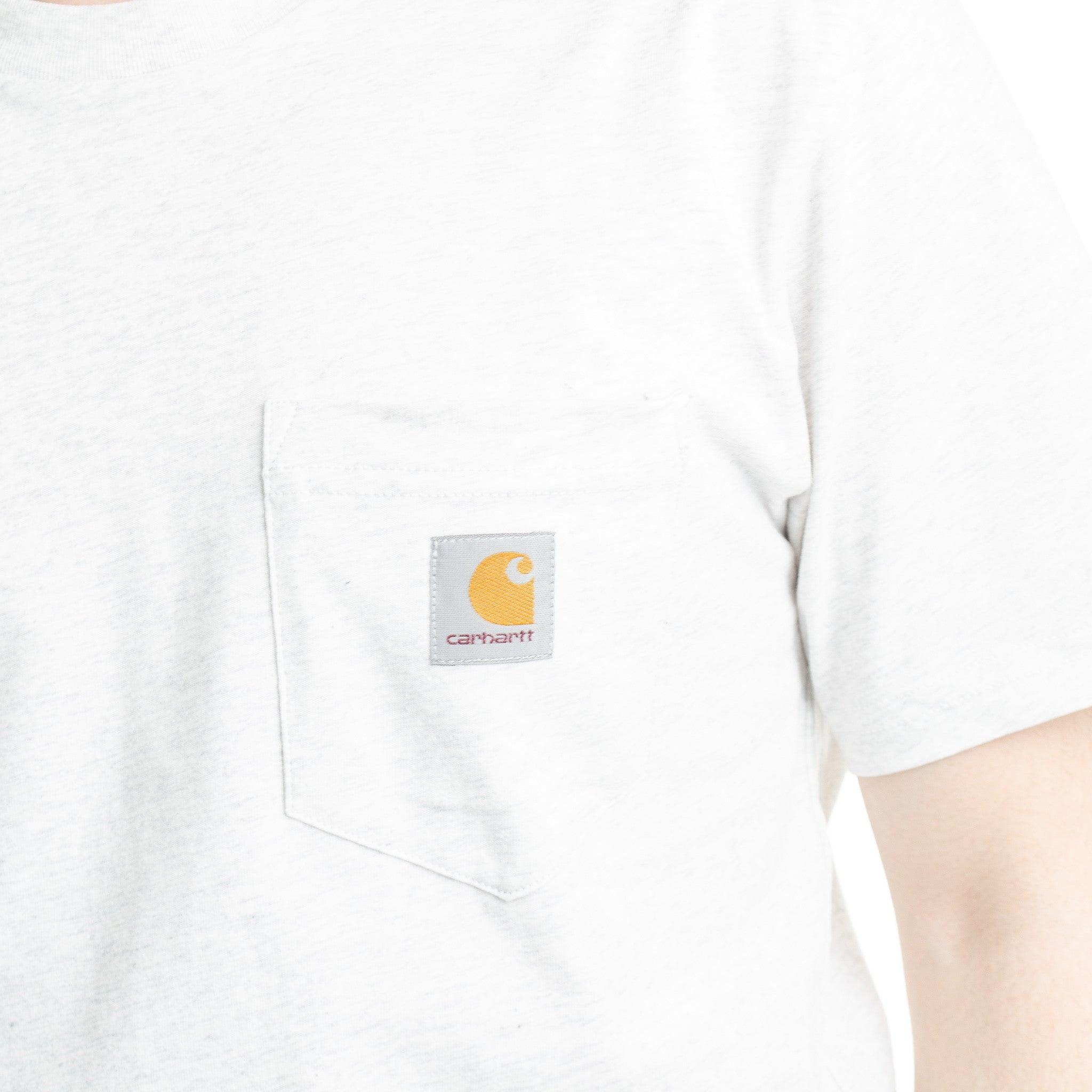 S/S Pocket Tee Ash Heather