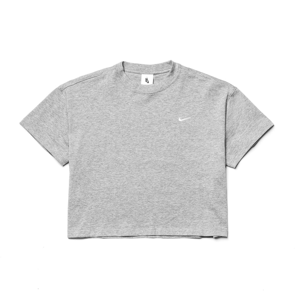 Women's NikeLab Solo Swoosh Tee CV0560-063 Grey