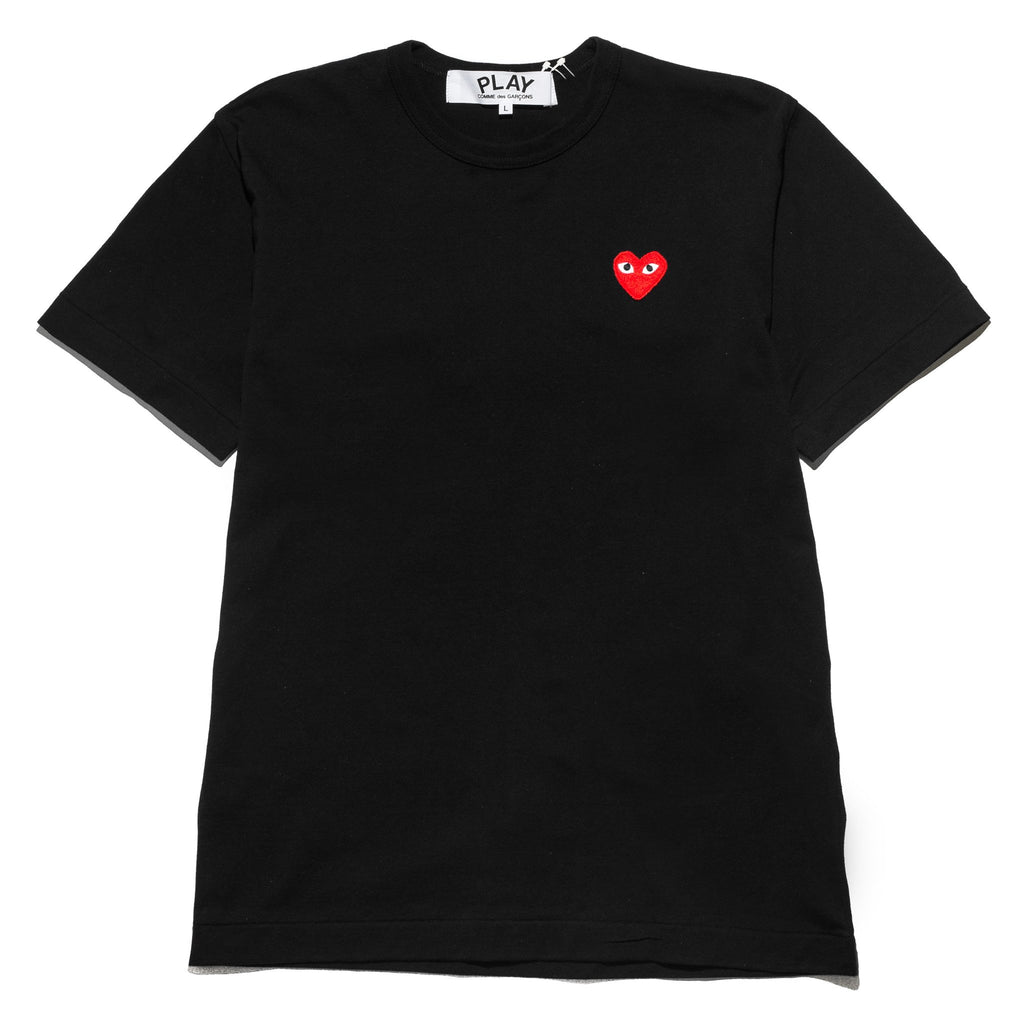 HEART LOGO AZ-T108-051-1 Tee Black
